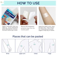 30pcs Quit Smoking Patches Anti-Smoking Trans-dermal System Patch for Adult Women Men Elders sdsfgdg