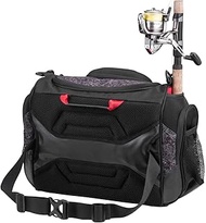 Rapala Unisex Adult Fishing Bag, Urban Messenger Bag, 20L Fishing Case, Multiple Compartments and Ho