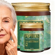 Peptides Face & Neck Cream,12 Peptides,Portable,80g/2.82oz,All Skin,Travel Essentials