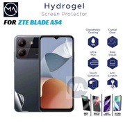 LAYAR Anti-Scratch Hydrogel ZTE Blade A54 Clear HD Blue Matte Spy Privacy Screen ProtectorScreen Pro