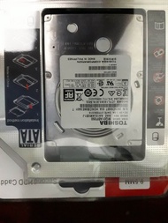 Caddy Bay 9.5mm ( mới 100%) gắn HDD 500Gb dùng cho Laptop