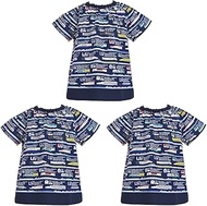 COLORFUL CANDY STYLE Short Sleeve Smock (47.2-51.2 inches (120-130 cm) Going Out Super Express *Lice
