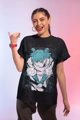 Hajime Kashimo T-Shirt Jujutsu Kaisen Gojo Satoru Thunder Shirt Soft Tee Same style for men and wome