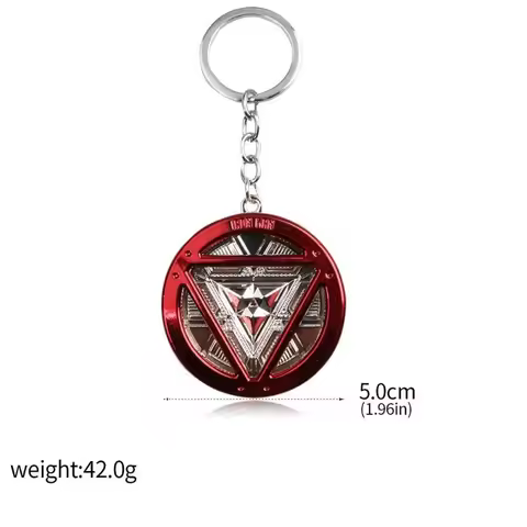 Compound 4 Iron Man Film and Television Surrounding The Avengers Iron Man Energy Reactor Keychain Al