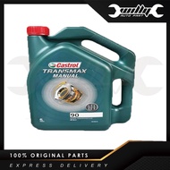 Castrol GL-4 90 Transmax 4 Litres Automotive Minyak Gearbox 90 Manual Transmission Gear Oil Perodua 
