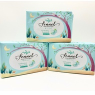 Fennel Herbal Regular Night 30cm 12s Cottony Sanitary Pad: Antibacterial Deodorize Anti-itch Soothe 