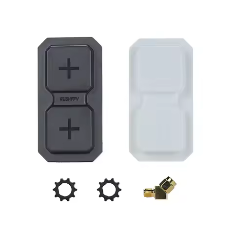 Rushfpv Rush Fpv RANGE 5.8G Plus 2X Dual-Unit Patch Directional 11dBi SMA Antenna (RHCP/LHCP)
