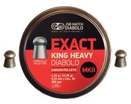 (傑國模型) JSB KING HEAVY MKII 6.35mm 2.20g 香菇頭 鉛彈 喇叭彈 .25