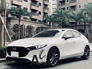 【FB搜尋桃園阿承】馬自達 超人氣MAZDA3跑6萬 2019年 2.0CC 白色 二手車 中古車