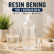 Resin Bening 1Kg - Fiberglass - Resin Bening 108 - Resin 108 - Resin Bening Souvenir Kerajinan - Res