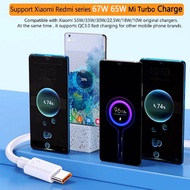 MI Type C 6A Max66W Turbo Charge Cable 30W / 33W 5A Charging MICRO USB & TYPE C CABLE