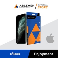 [ABLEMEN] ฟิล์มกระจกกันรอย  Full Frame Enjoyment Series สำหรับ iPhone 11/11 Pro/11 Pro Max/Xs Max/Xs/Xr