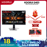 KOORUI 24E4 (powered by HKC) VA 165hz panel 1ms MPRT refresh rate 100% sRGB FHD 24" / KOORUI 24E3  u