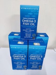 Viva Omega-3  rTG 90% 2500mg(180粒)魚油IFOS 超值送禮自用