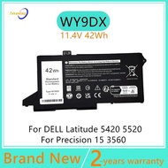 WY9DX Laptop Battery For Dell Latitude 14 5420 5520 Precision 15 3560 series P137G P104F RJ40G 01K2C