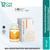 BIOBAY Sea Buckthorn Softgel 60 Capsules - Skin, Digestive & Wellness Support