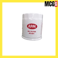 APM Oil Filter Perodua Kancil Kelisa Kenari Viva Myvi Alza Kembara ( AT-501 )