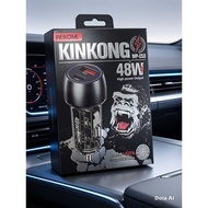WEKOME WP-C53 48W Fast Car Charger USB + Type-C PD QC3.0 Fast Charging Car Adapter