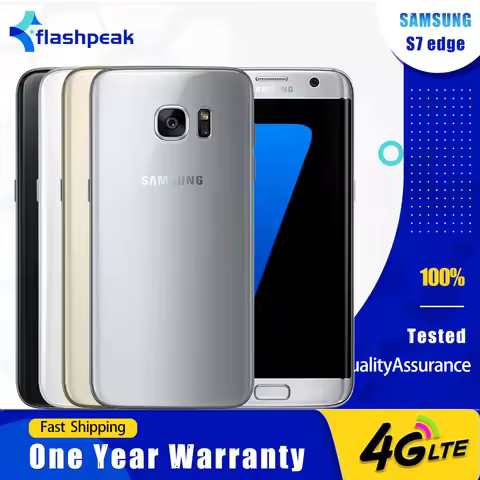Original Samsung Galaxy S7 Edge G935F G935A 4G LTE Mobile Phone Fingerprint 4GB RAM 32G ROM 5.5'' 12