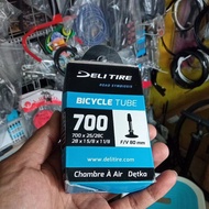 Bicycle inner tube 700 25-28 dop fresta 80mm racing bicycle inner tube dop fresta length 80mm