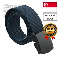 [SG FREE 🚚] Universal Nylon Plastic Buckle Tactical Waist Belt Men Army Tactical