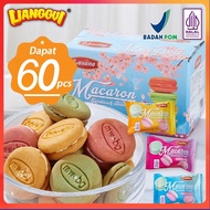 [Quality Guarantee] Lianggui HALAL Macaron Biscuits Mini Cookies Independent packaging 300gr Delicio
