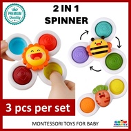 Spinner Toys Mainan baby Spiner Mainan bayi Spinner Baby Spinner toy Sensory Toys for babies