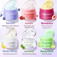 MOISTURIZER GLAD2GLOW 30gr - POMEGRANTE FACIAL MOISTURIZER | BLUEBERRY | CENTELLA CENTELLA CENTELLA 