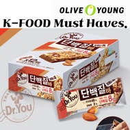 Dr.You Protein Bar Pocket Size 34g × 12pcs / High Protein Nut Energy Snack