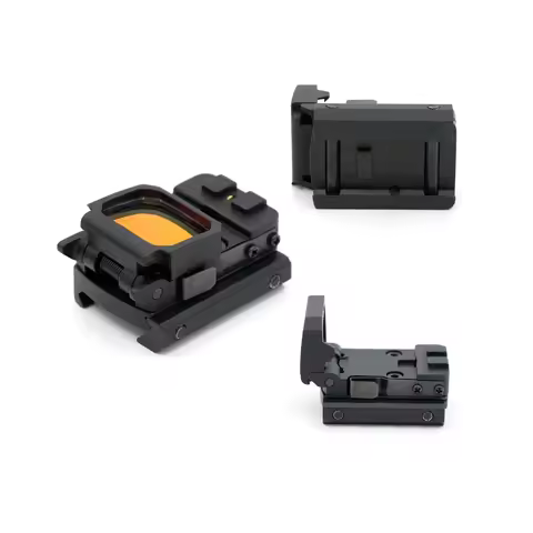 VISM Flip Up Red Dot Sight 3MOA Reflex Optics Scope for MOS Glock Mount Base or Slide Cut Accept Pis