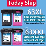 HP 63XL HP 63 Ink Cartridge HP 63XL Ink HP 63XL refillable ink cartridge for HP 1110 1112 2130 2132 