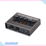 Shanshan Q-16 Professional Recording Sound Card Dsp Reverberation K Singing Sound Card Delay Free Monitoring Dsp Effect