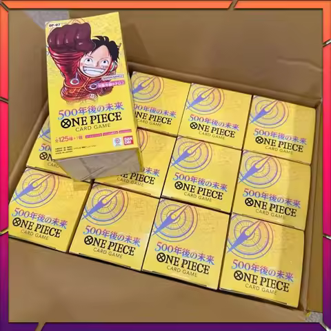 Original Bandai One Piece Cards Japanese Version OPCG OP-07 500 Years in The Future Booster Box Anim