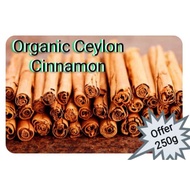 Kayu Manis Sri Lanka 100% Original - 250g Ceylon Organic Cinnamon