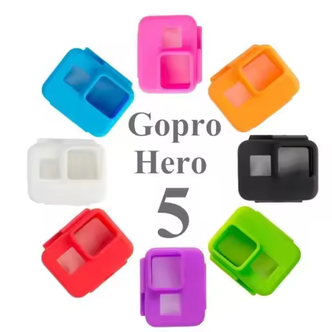 Clownfish For Gopro Action Accessories Colorful Silicone Frame Case Cover for Hero 7 6 5 Black Prote