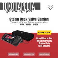 STEAM DECK VALVE HANDHELD GAMING 64GB 256GB 512GB GARANSI RESMI - FLYHIGH STORE