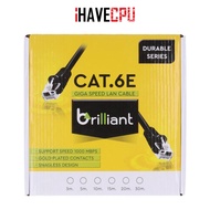 iHAVECPU LAN CABLE (สายแลน) BRILLIANT LAN UTP CAT6E