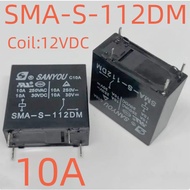 Brand New Original 4-Pin 10A Relay SMA-S-112DM 36FA-Coil 12V