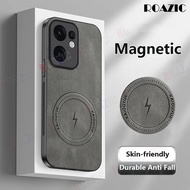 Premium PU Leather Casing Compatible For OPPO Reno 13F 13F 5G 13F 4G 13 Pro 5G 13 5G Lightning Magne