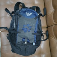 กระเป๋าเป้ Jack wolfskin รุ่น MR.BIKE น้ำเงินดำ used สภาพพอใช้