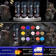 NO.351 Motorcycle Spray Paint High Temp Spray Paint High Gloss Primer Matte Black Spray Paint（400ML）