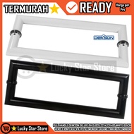 Pull Handle Dekkson deluxe Ph Dl828 32x432x400 White Black Handle for Glass, Wood, Aluminum Handle, 