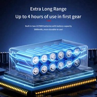 X3 Mini Turbo Violent Fan 130000RPM Powerful Blower LED Turbo Jet Fan 52+M/S Brushless Motor for Key