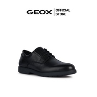 GEOX รองเท้าหนังผู้ชาย รุ่น U SPHERICA EC11 WIDE - BLACK SS25 (U35EMAC9999M_S5BKXX)