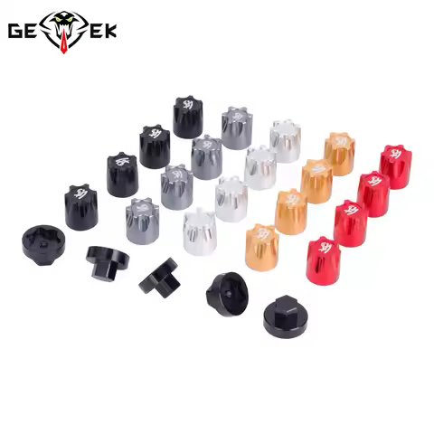 4pcs Metal Wheel Rim Center Cap Dust Cap M4 Nut for 1/10 RC Crawler Car Axial SCX10 D90 TRX4 TF2 CC0