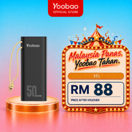 Yoobao Powerbank 100W Fast Charging with Huge Capacity 50000mAh Compatible For Laptop & Mobile Phone