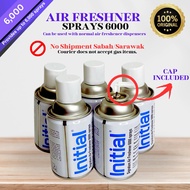 Initial Spray 6000, Orizainal 100% Air Freshener For Car / Home / Office