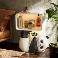 Creative Panda Children's Bedside Table Bedroom Household Decorations Living Room High-value Storage