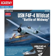 Academy 12355 Grumman F4F-4 Wildcat-Battle of Midway 1942 (NEW TOOLING) 1/48