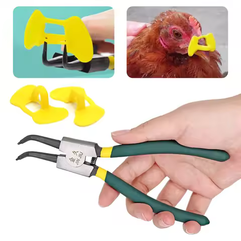 1PCcs Chicken Glasses Installation Pliers 7'' Dedicated Chicken Glasses Supplies Accessories No Inst